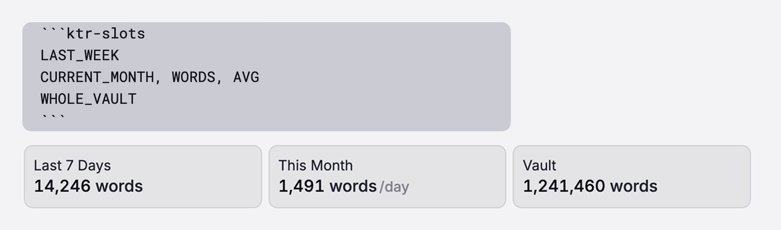 Custom Slot Code Block